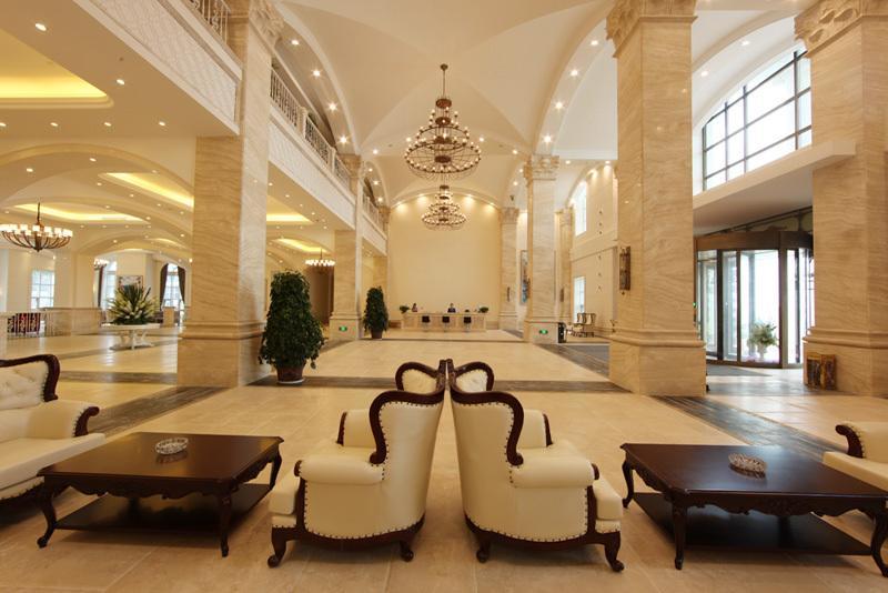 Blue Sky Hotel 煙台市 エクステリア 写真